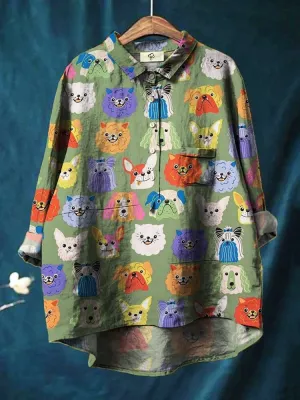 ADDIE - Dog Art Shirt