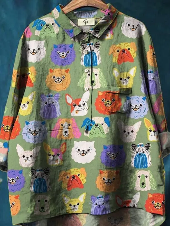 ADDIE - Dog Art Shirt