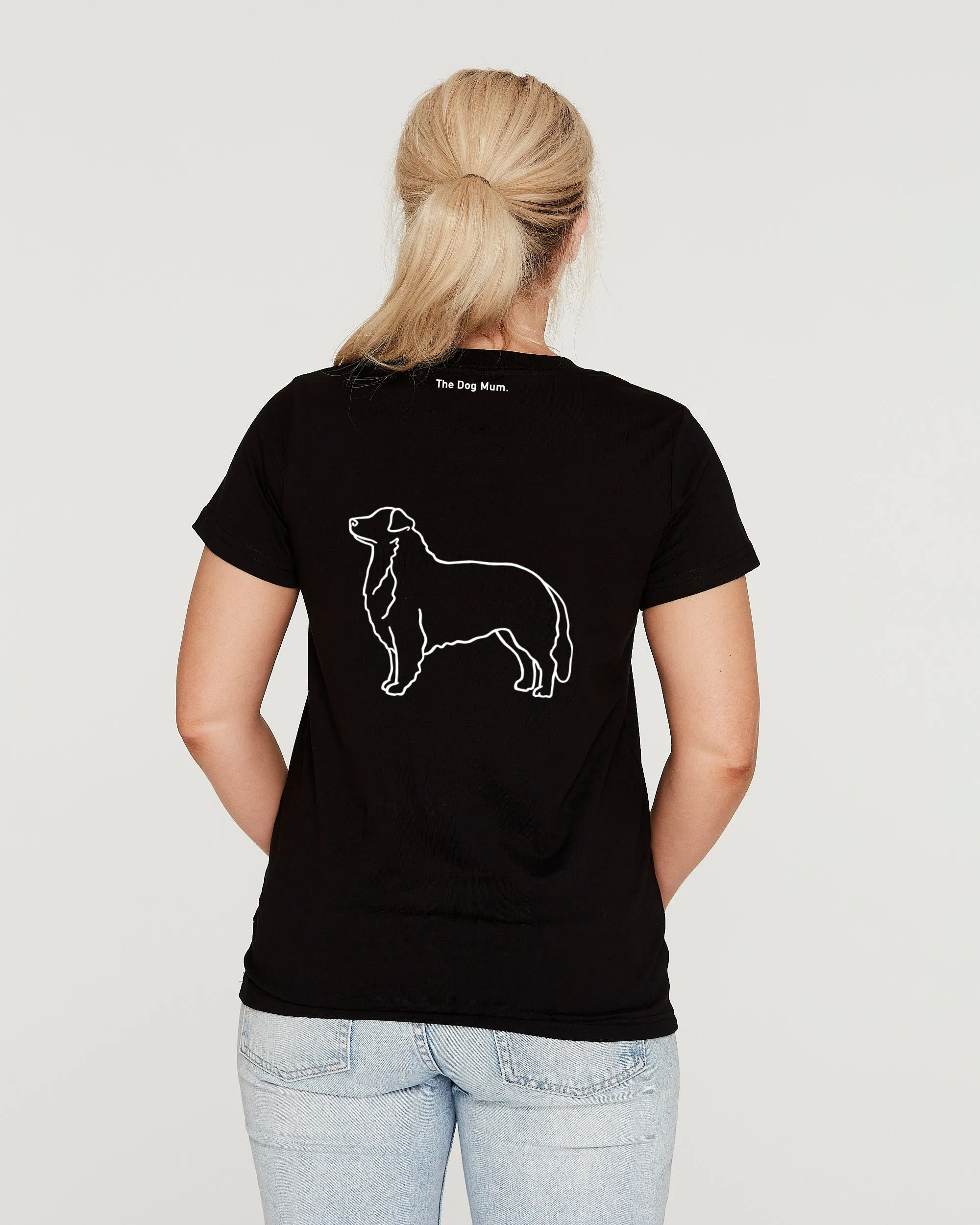 Australian Shepherd Mum Illustration: Classic T-Shirt