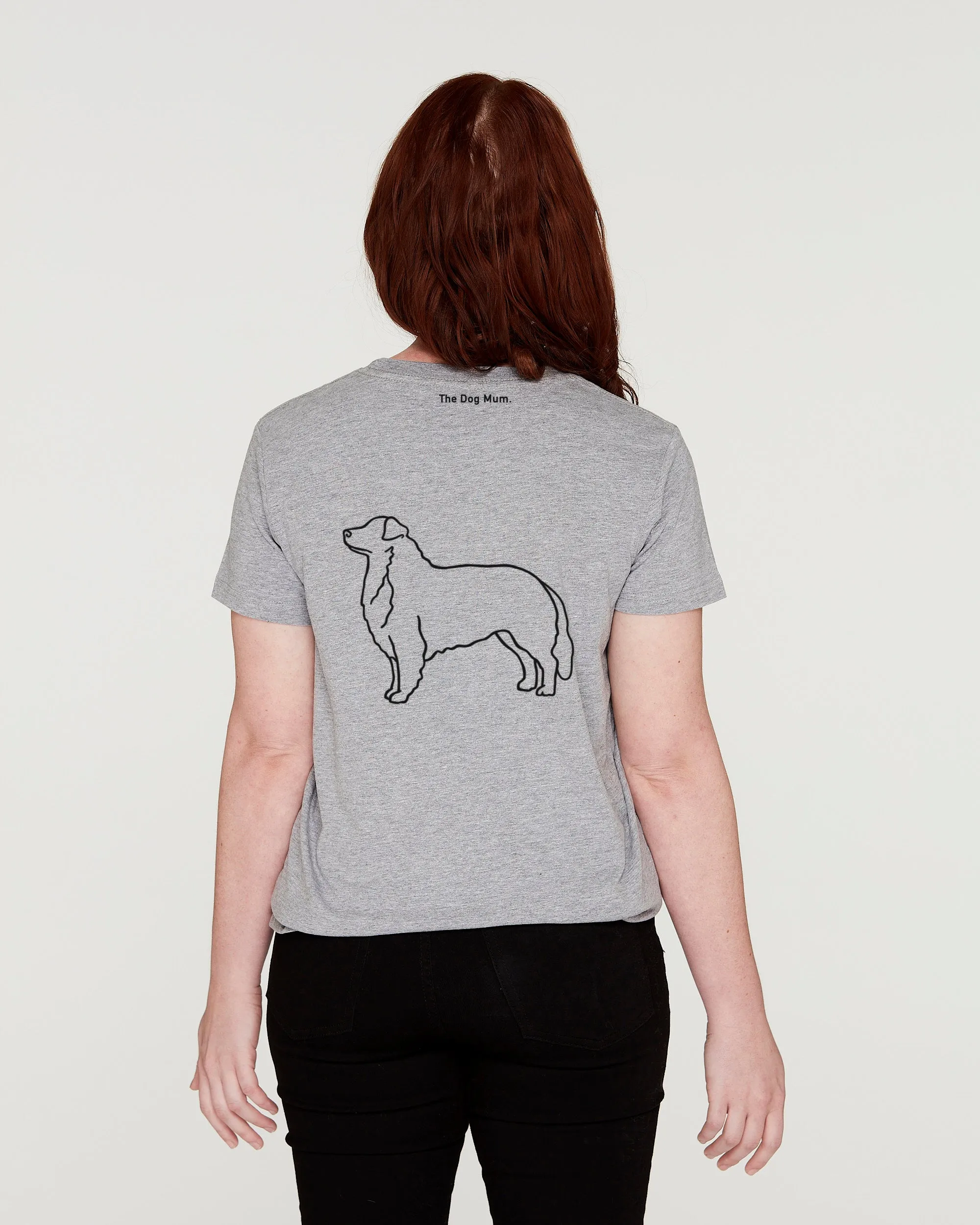 Australian Shepherd Mum Illustration: Classic T-Shirt