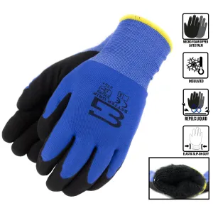 Better Grip® Double Lining Rubber Coated Gloves - BGWANS-BLU