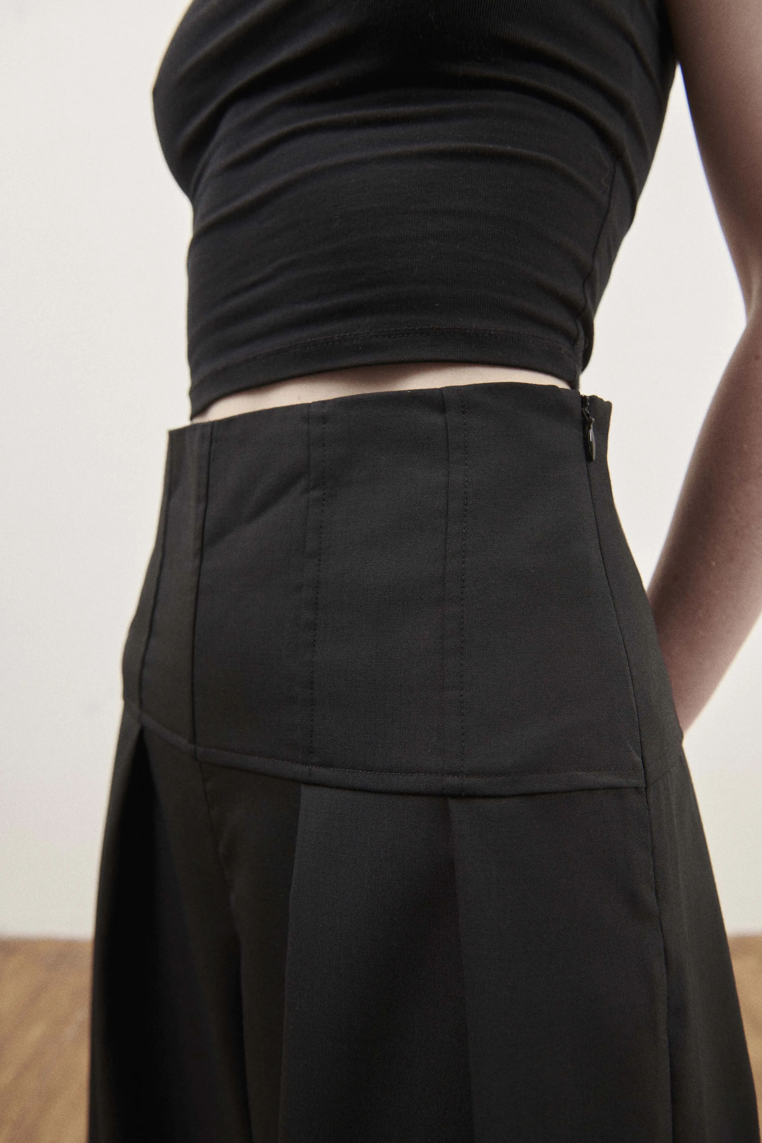 Black Corset Trousers