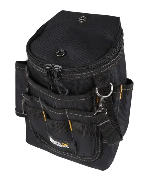 Black - Premium zipped tool pouch