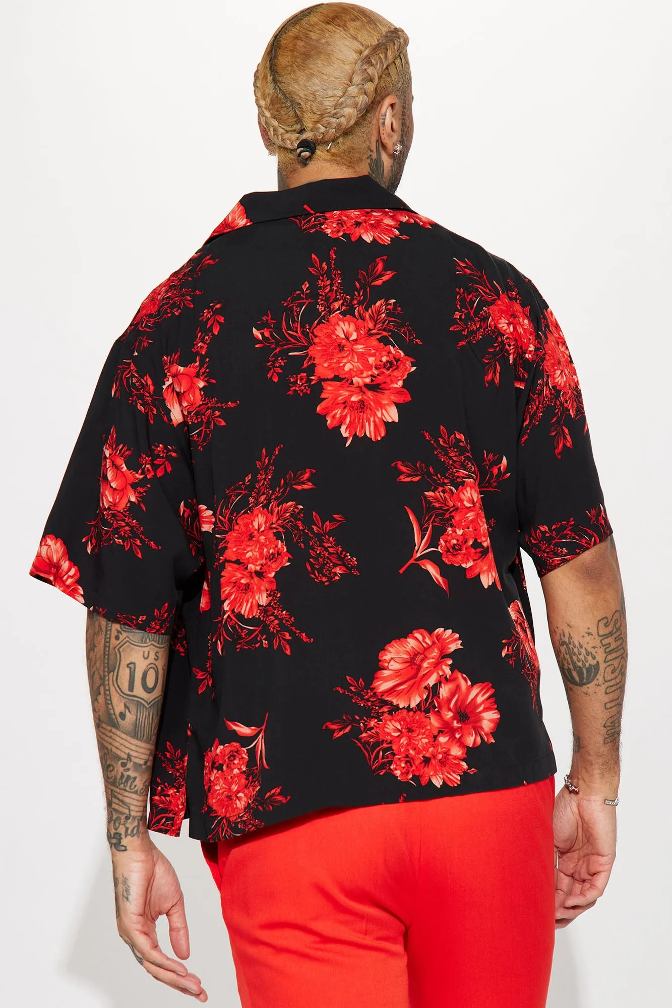 Bloomin Button Up Shirt - Black