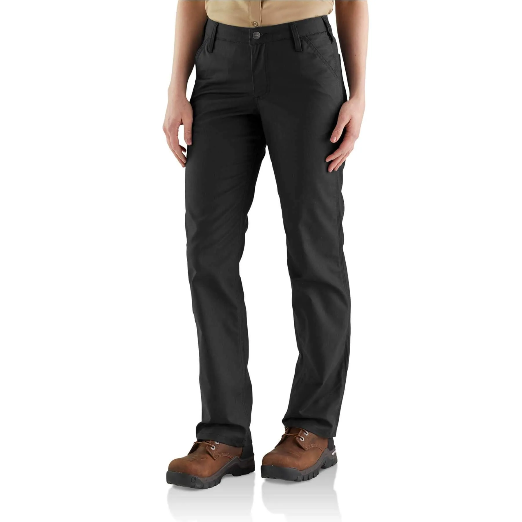 Carhartt Womens Rugged Professional Loose Fit Stretch Canvas Trousers 103104