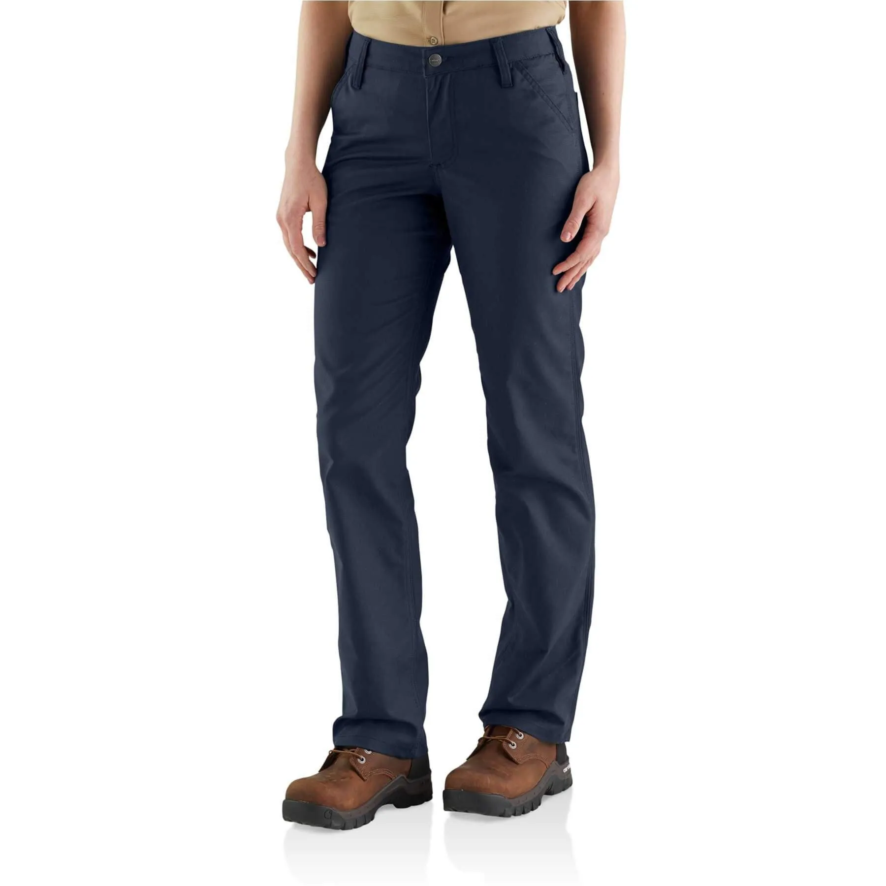 Carhartt Womens Rugged Professional Loose Fit Stretch Canvas Trousers 103104