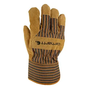 Carhatt A515 Mens Insulated Suede Work Glove With Safety Cuff