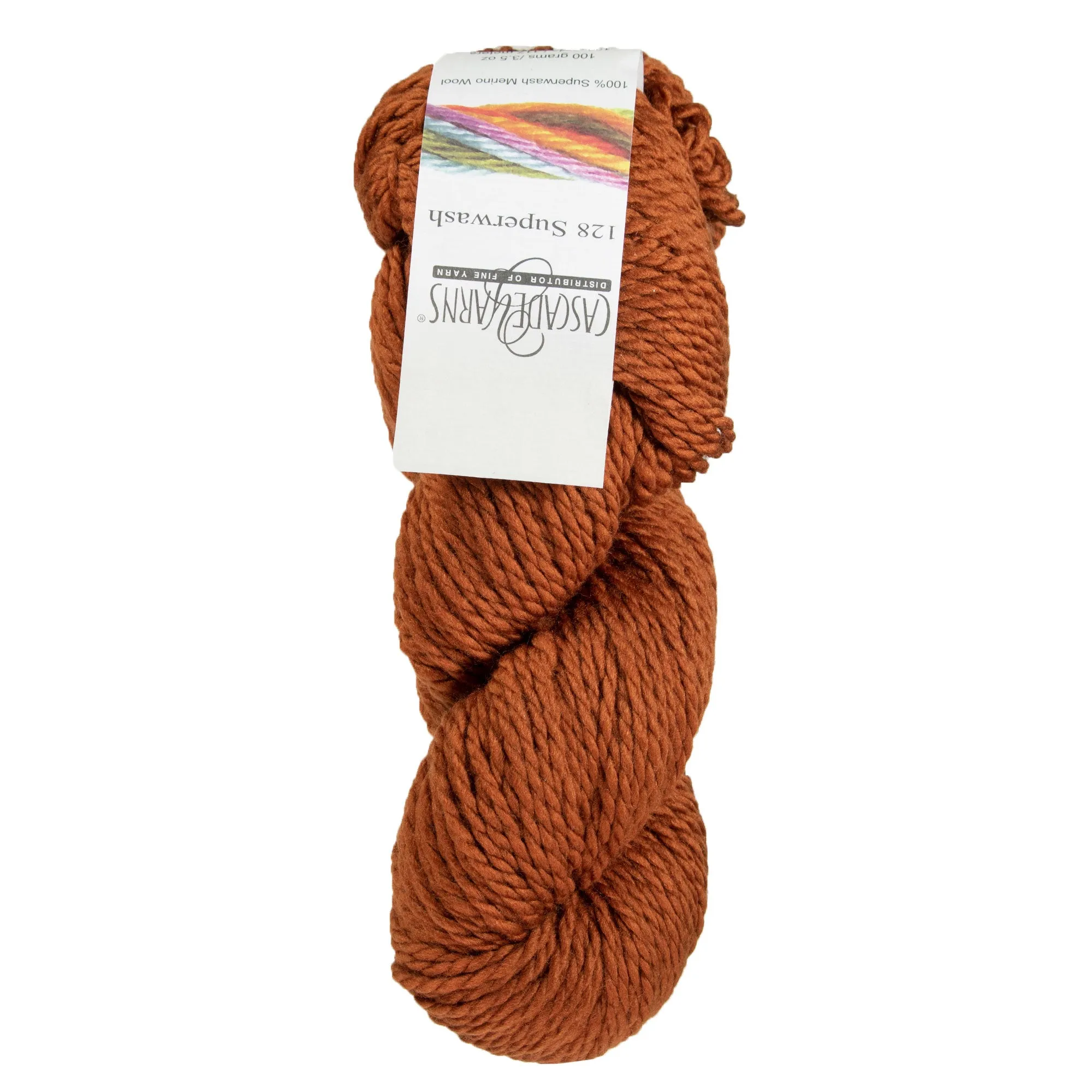 Cascade Yarns 128 Superwash Yarn - 858 Ginger