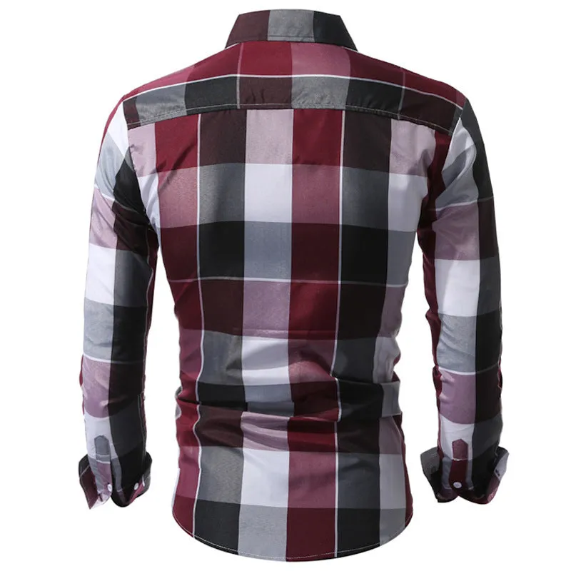 Classic Checkered Shirt For Men - GlamzLife