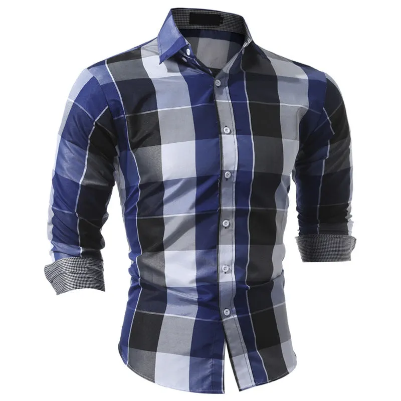 Classic Checkered Shirt For Men - GlamzLife