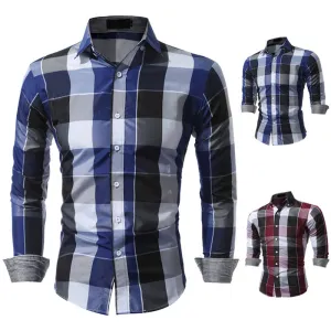 Classic Checkered Shirt For Men - GlamzLife