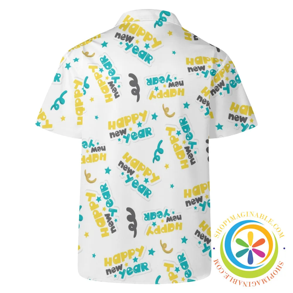 Classic Stylish New Years Party Hawaiian Casual Shirt