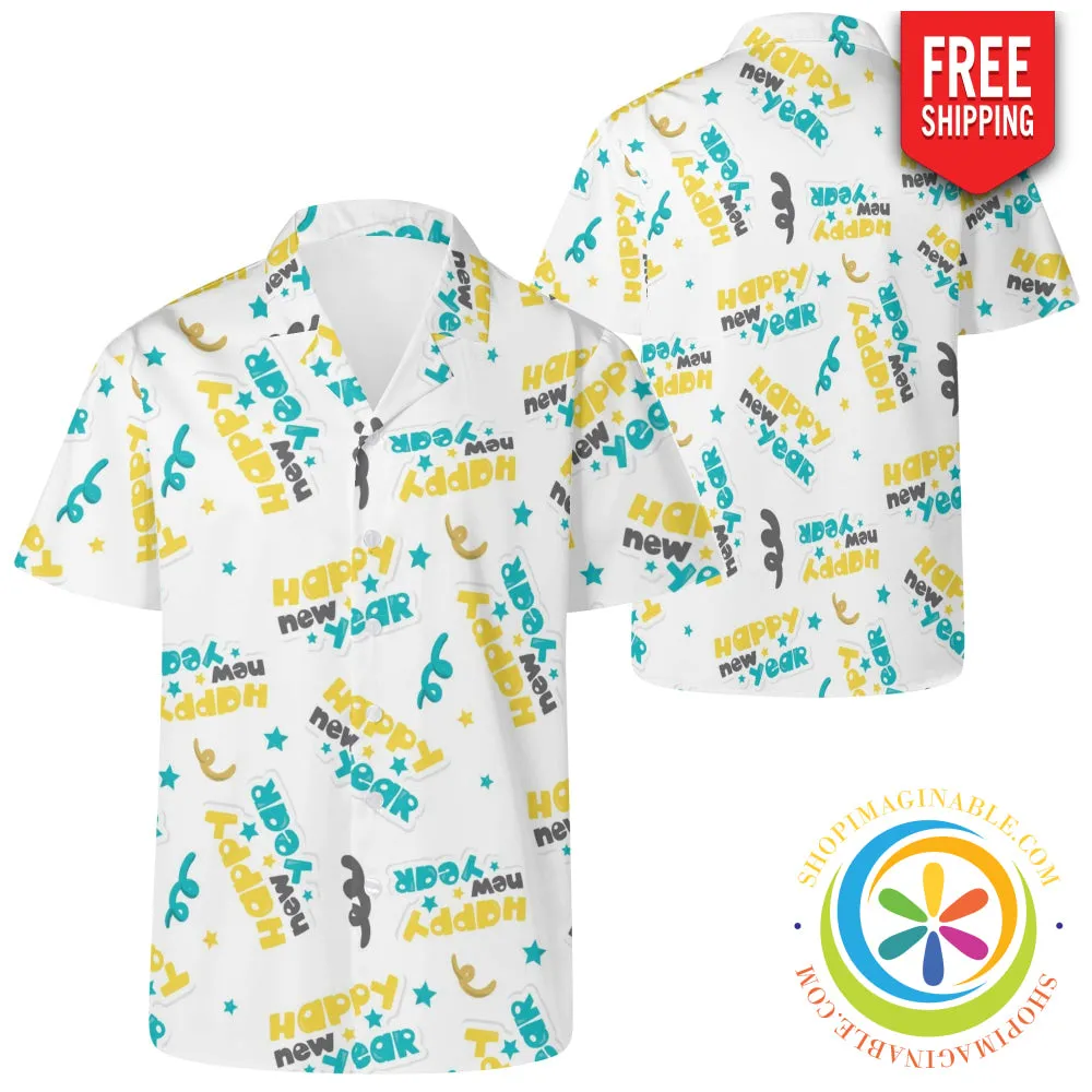 Classic Stylish New Years Party Hawaiian Casual Shirt