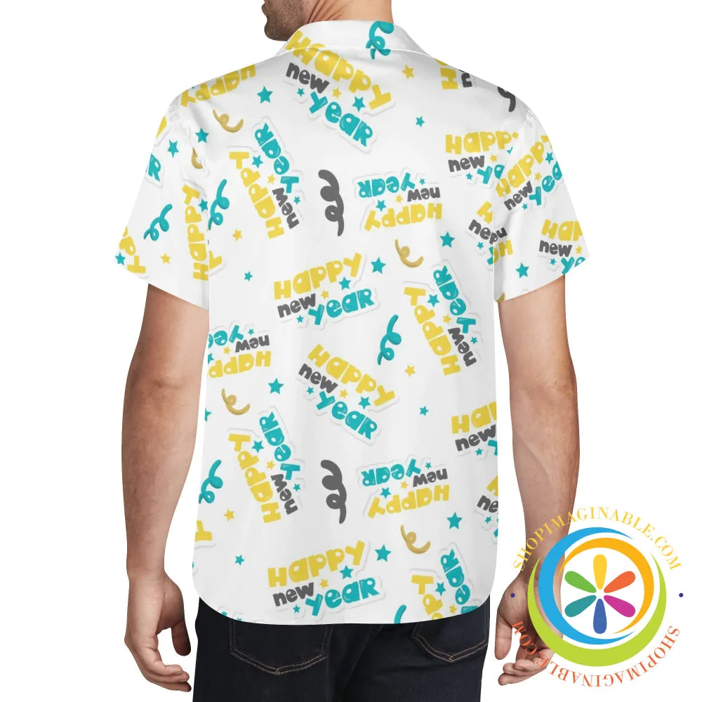 Classic Stylish New Years Party Hawaiian Casual Shirt