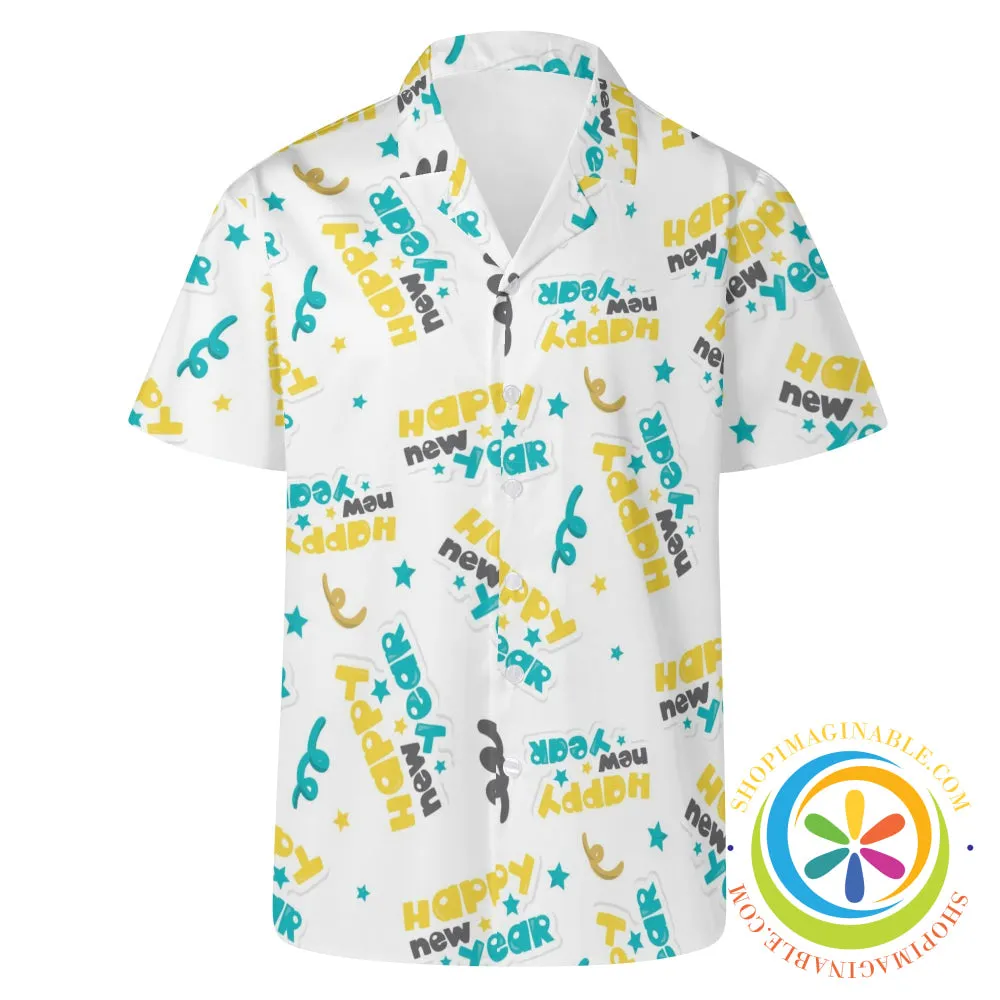 Classic Stylish New Years Party Hawaiian Casual Shirt