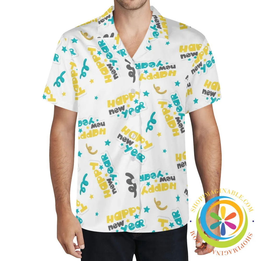 Classic Stylish New Years Party Hawaiian Casual Shirt