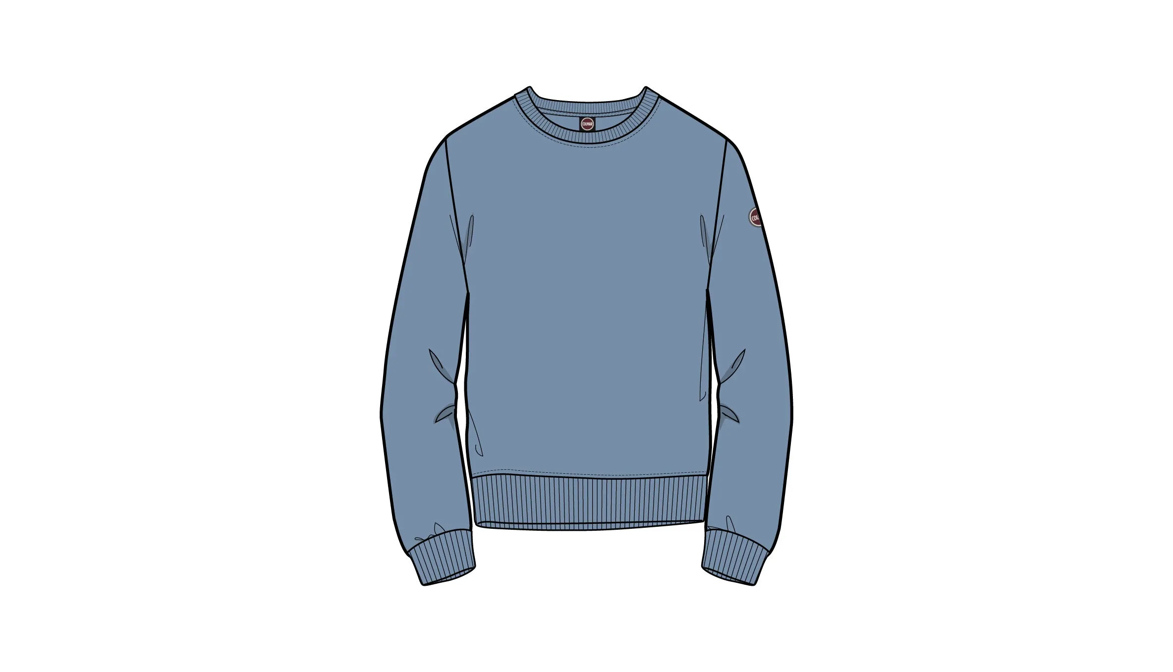Colmar Soft Blue Soft Crewneck Sweatshirt