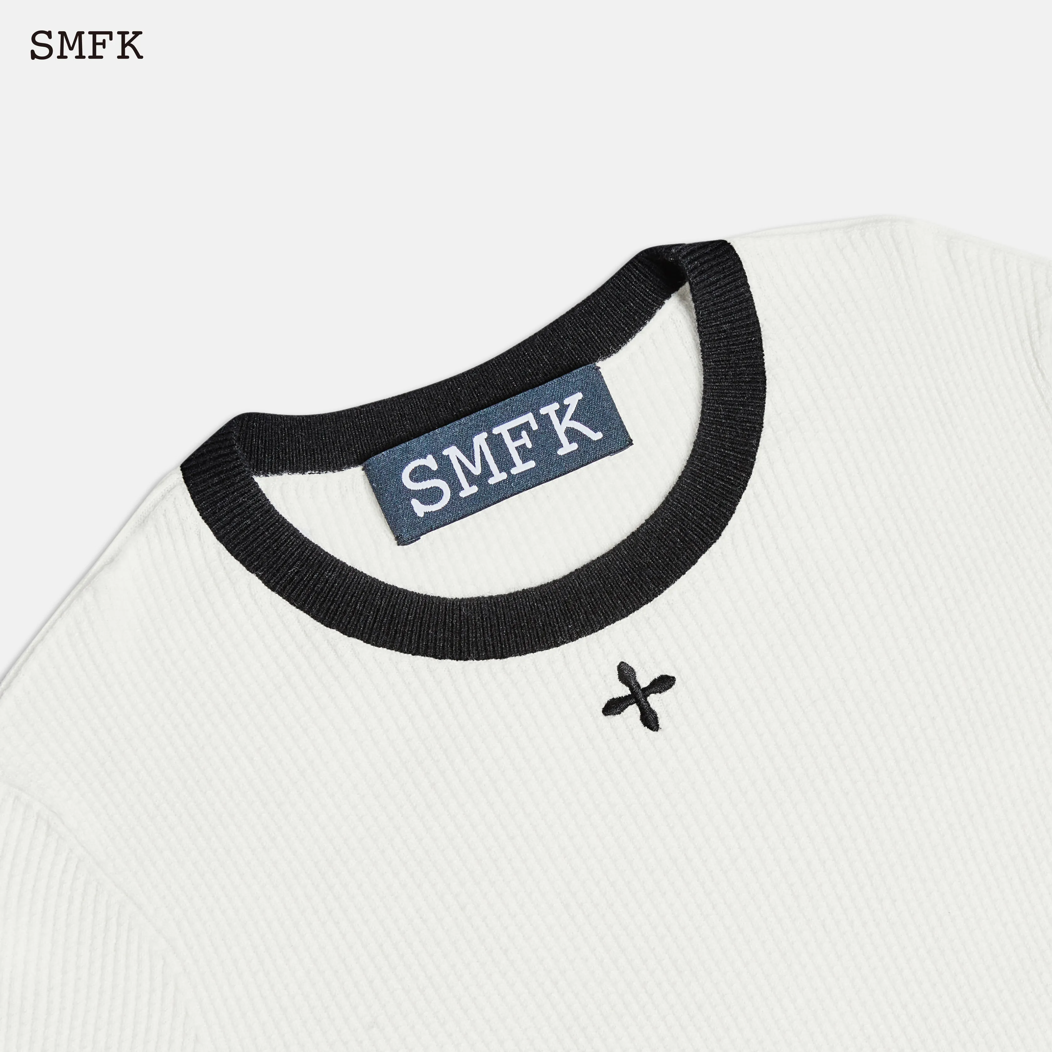 Compass Classic Wool Knit Tee White
