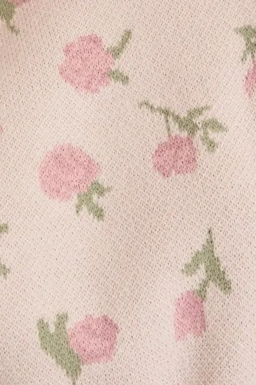 Cottage Charm Floral Sweater