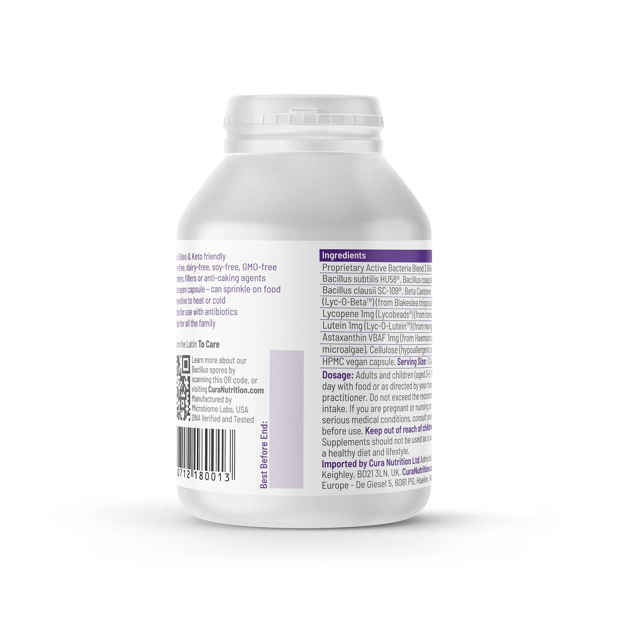 Cura Sporebiotics Daily 90 caps