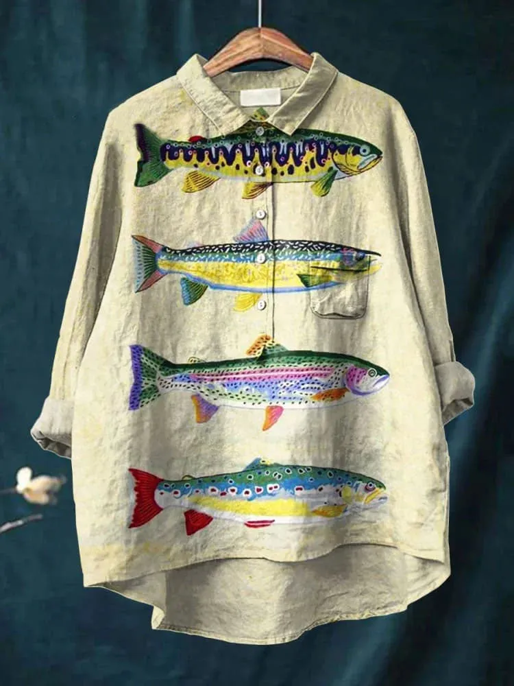 DARA - Fish Art Shirt
