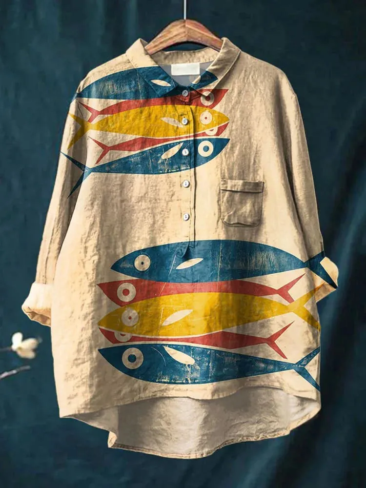 DARA - Fish Art Shirt