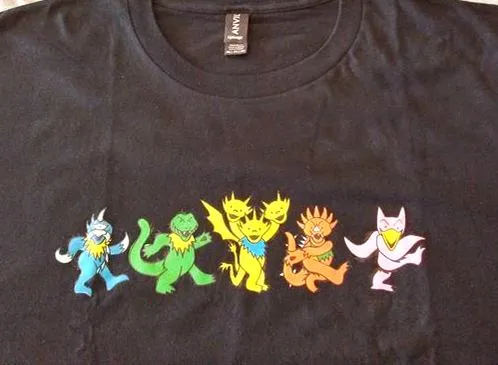 Dead Kaiju - Grateful Dead Parody T-Shirt