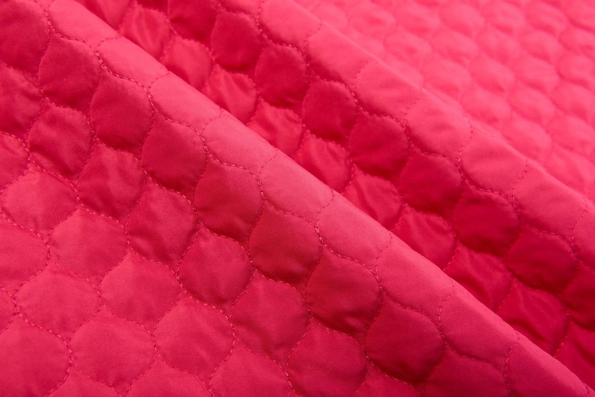 Double Sided Quilted Fabric With Polyester Filling ( Vest, Jackets )