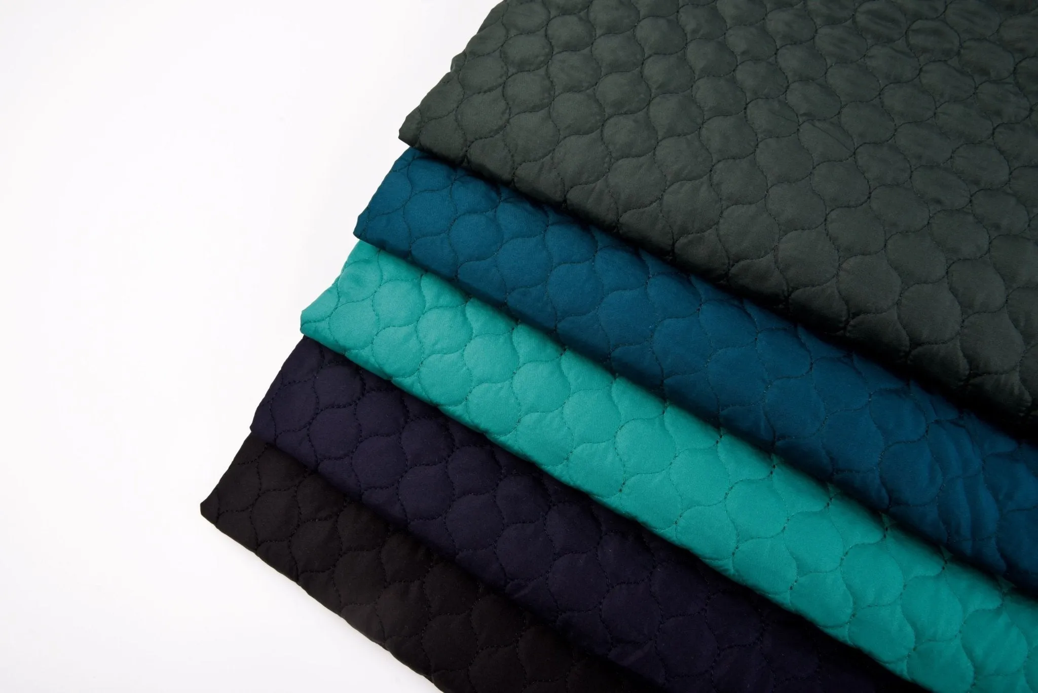 Double Sided Quilted Fabric With Polyester Filling ( Vest, Jackets )