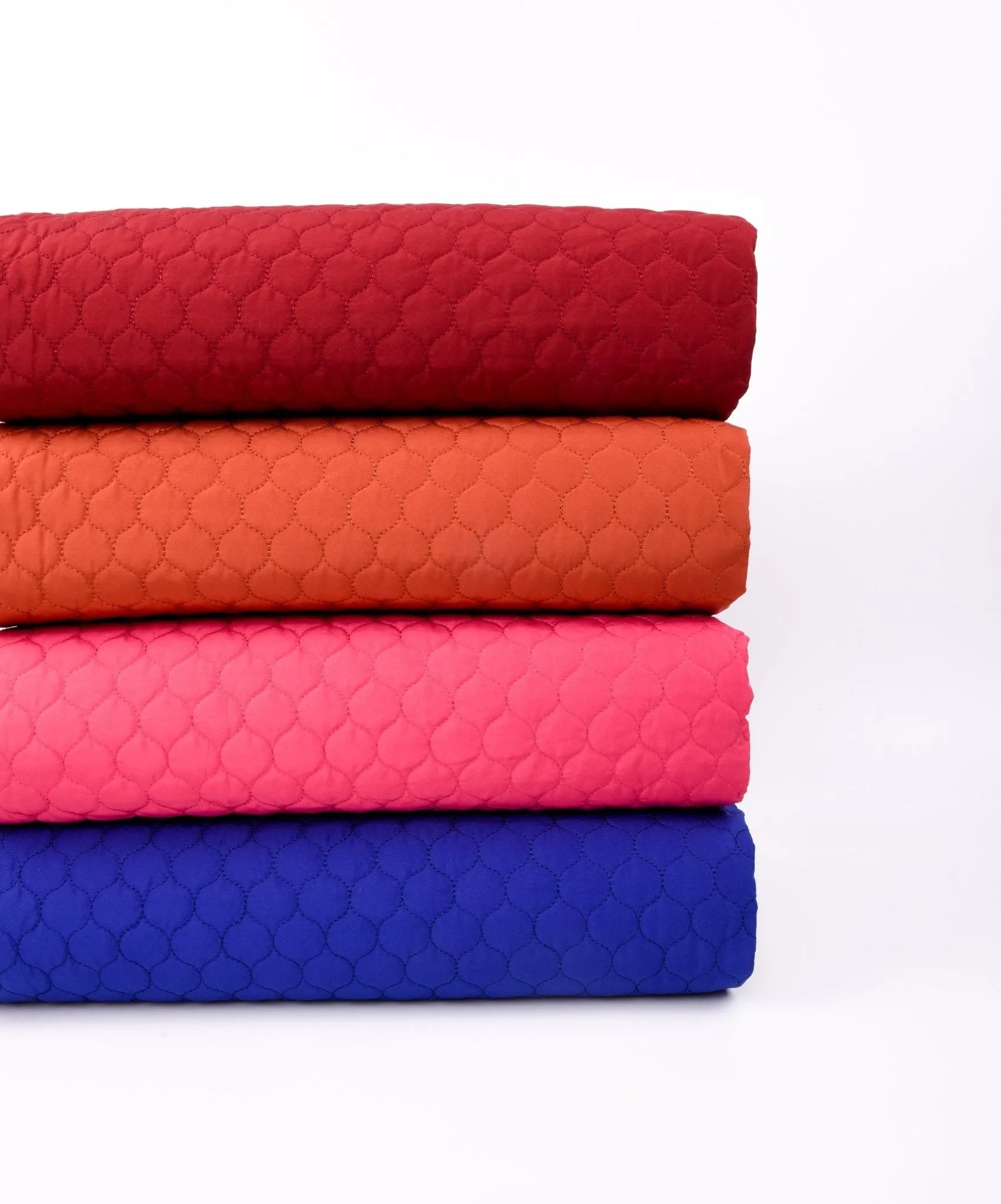 Double Sided Quilted Fabric With Polyester Filling ( Vest, Jackets )