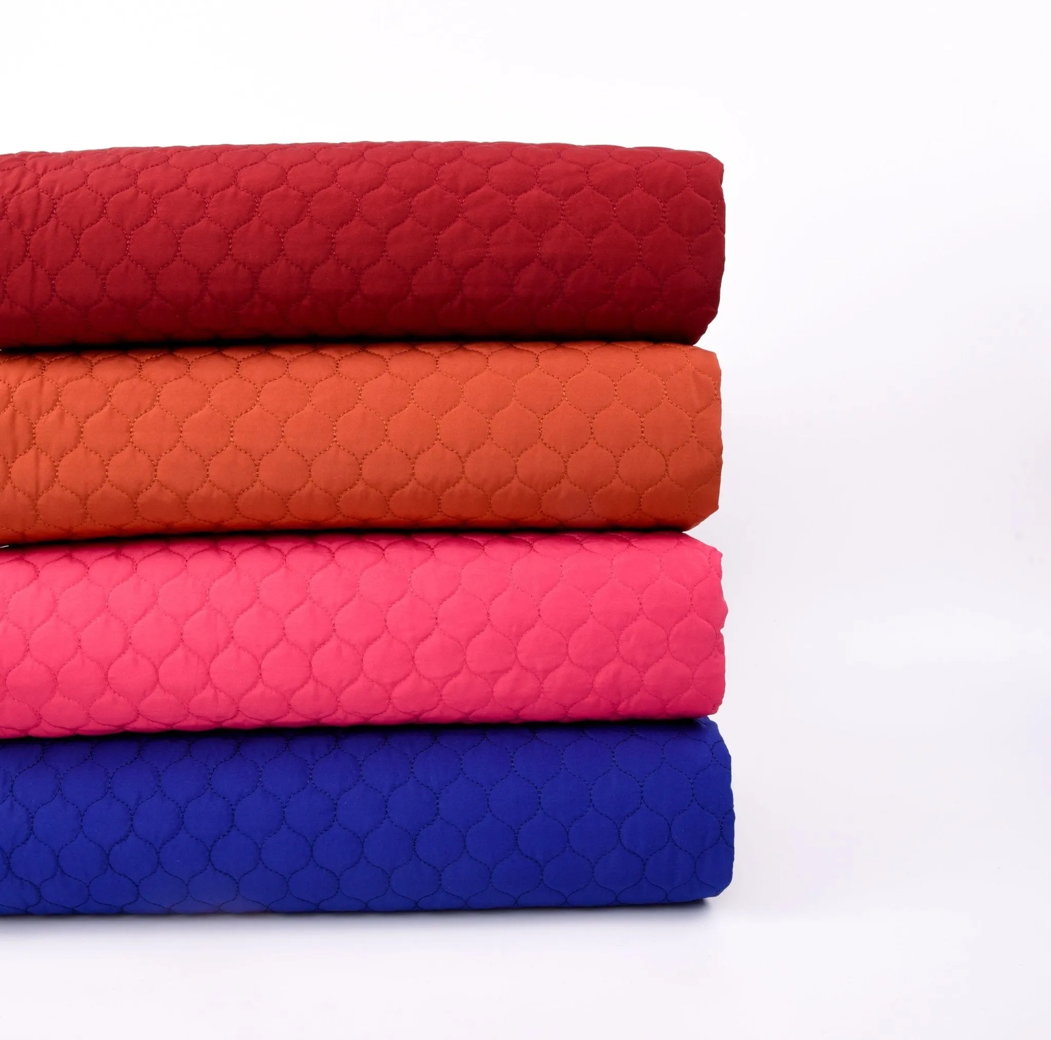 Double Sided Quilted Fabric With Polyester Filling ( Vest, Jackets )
