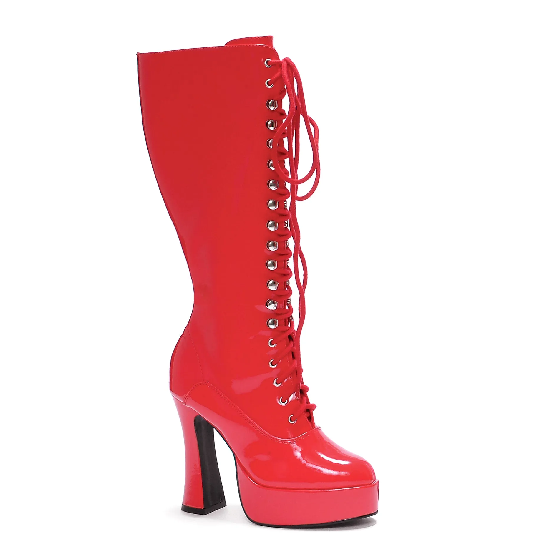 EASY 5" Heel Knee Boots W/Zipper.