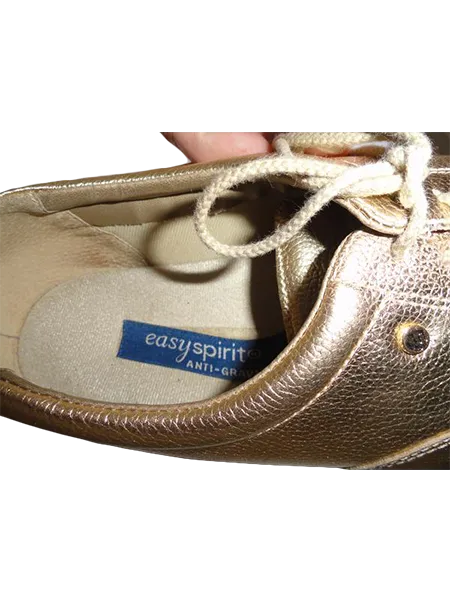 Easy Spirit anti-gravity Tennis shoes Gold 8B (SKU 000192-5)