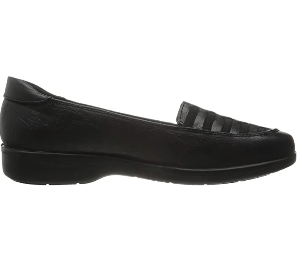 Easy Street Women's Genesis Flat  Color: Black Burnish  Size 7.5WW
