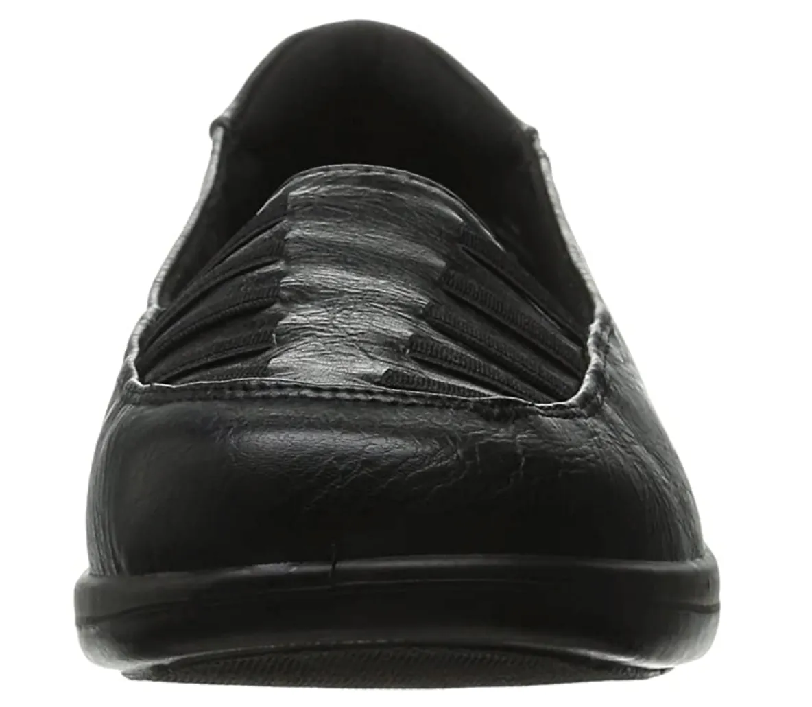 Easy Street Women's Genesis Flat  Color: Black Burnish  Size 7.5WW