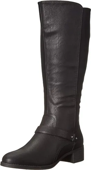 Easy Street Women's Jewel Plus Wide Mid Calf Boot  Color Black Size 7M