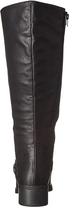 Easy Street Women's Jewel Plus Wide Mid Calf Boot  Color Black Size 7M
