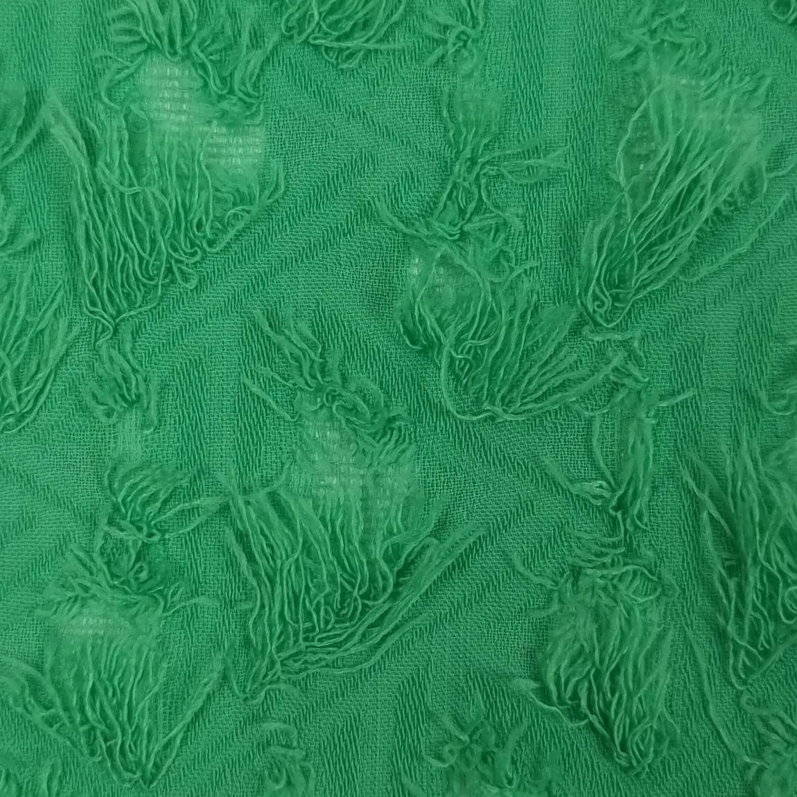 Feather Jacquard Polyester Woven Fabric - FAB1480