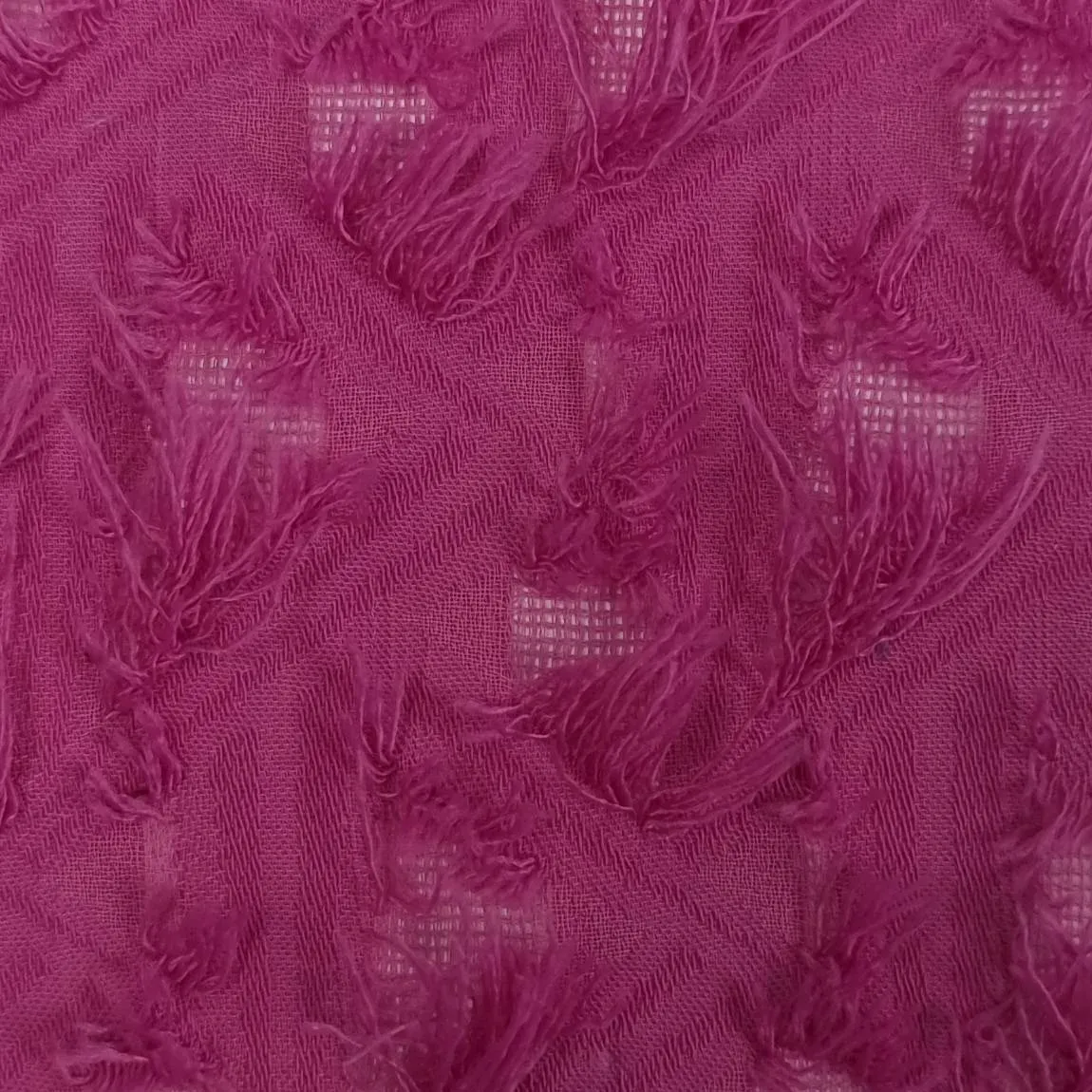 Feather Jacquard Polyester Woven Fabric - FAB1480
