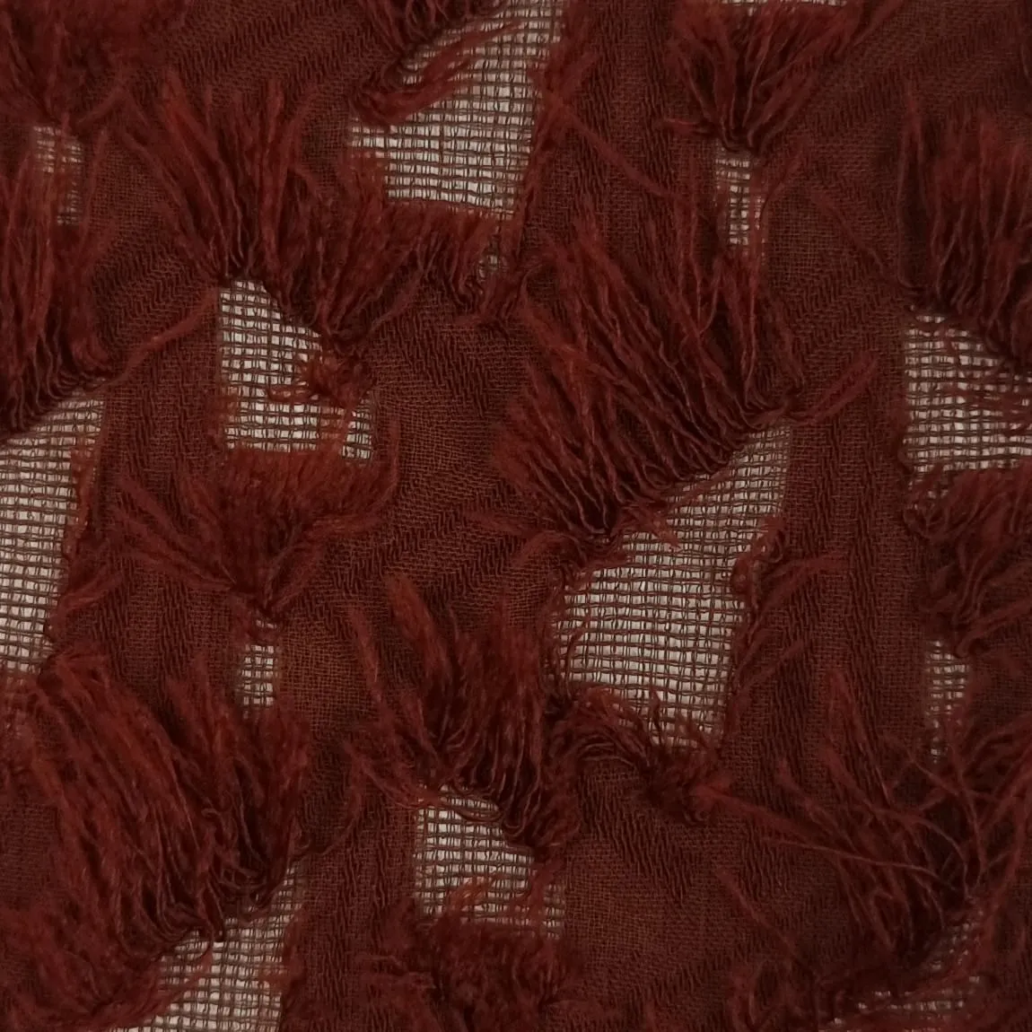 Feather Jacquard Polyester Woven Fabric - FAB1480