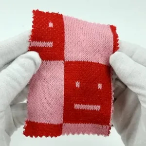Flanne Jacquard Acrylic Knit Fabric - FAB1527