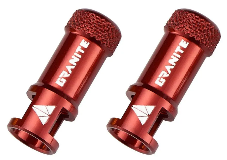 GRANITE JUICY - CNC Presta Valve Caps with Core Remover