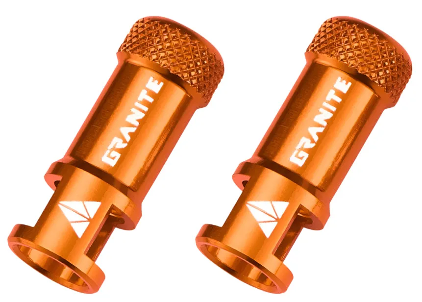 GRANITE JUICY - CNC Presta Valve Caps with Core Remover
