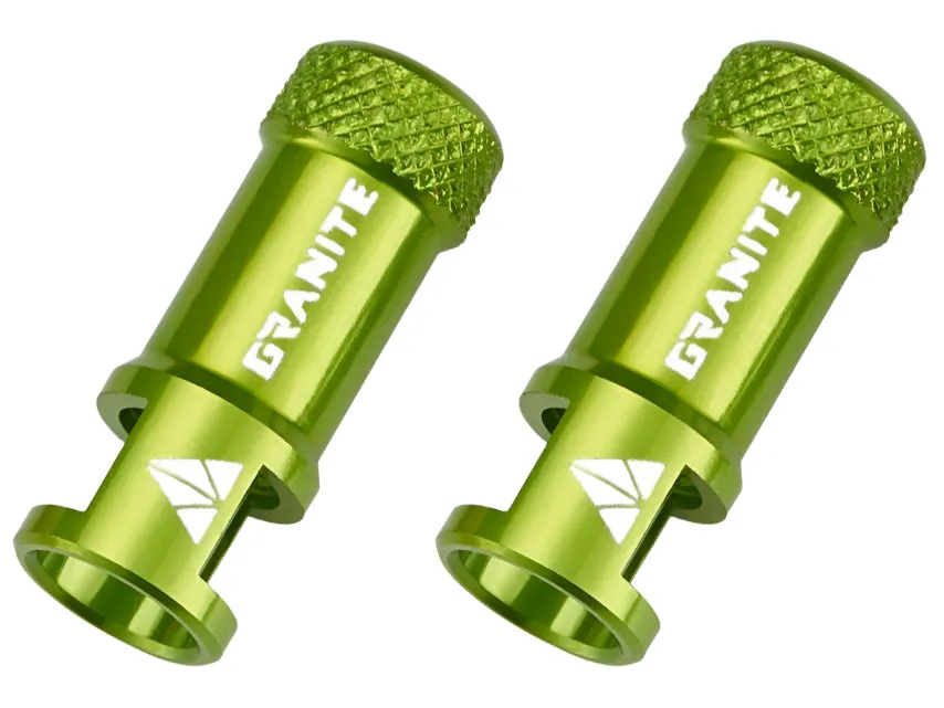 GRANITE JUICY - CNC Presta Valve Caps with Core Remover