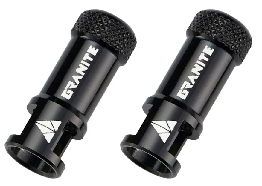 GRANITE JUICY - CNC Presta Valve Caps with Core Remover