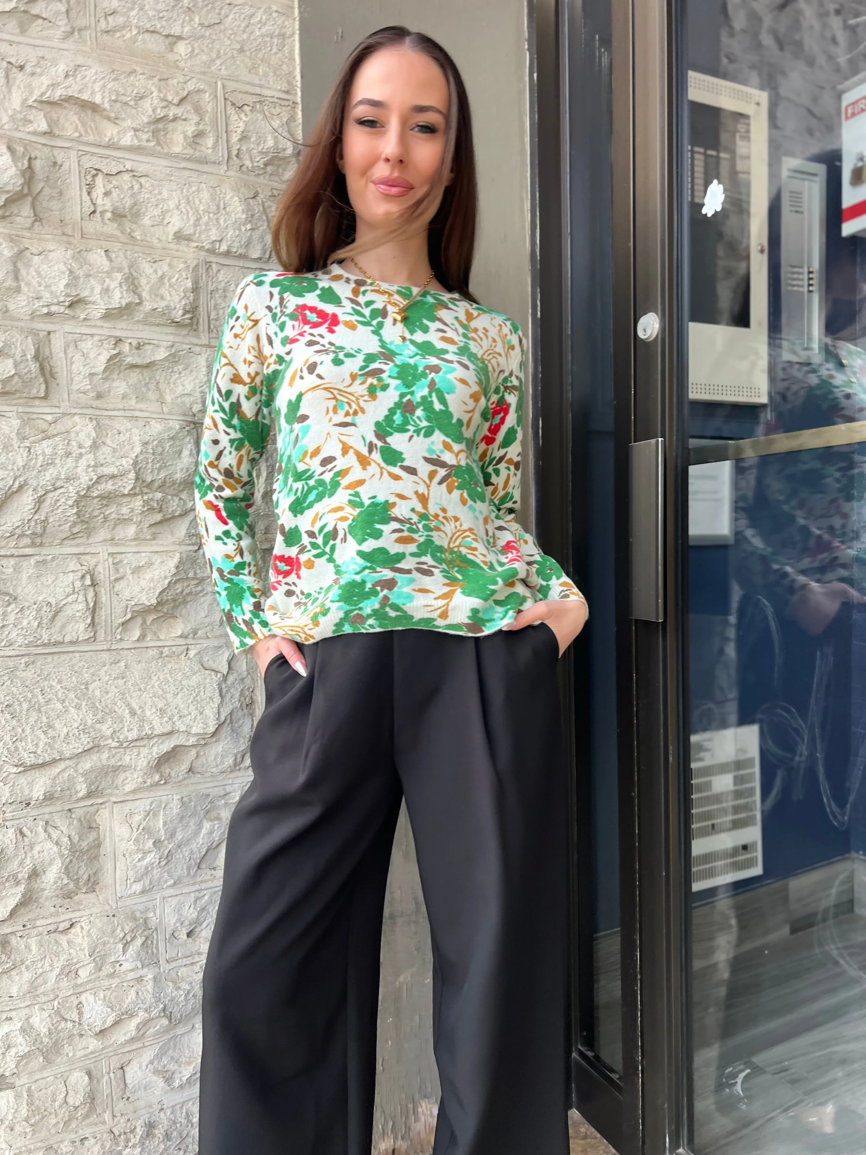 GREENS FLORAL SUBLIMATION SOFT SW