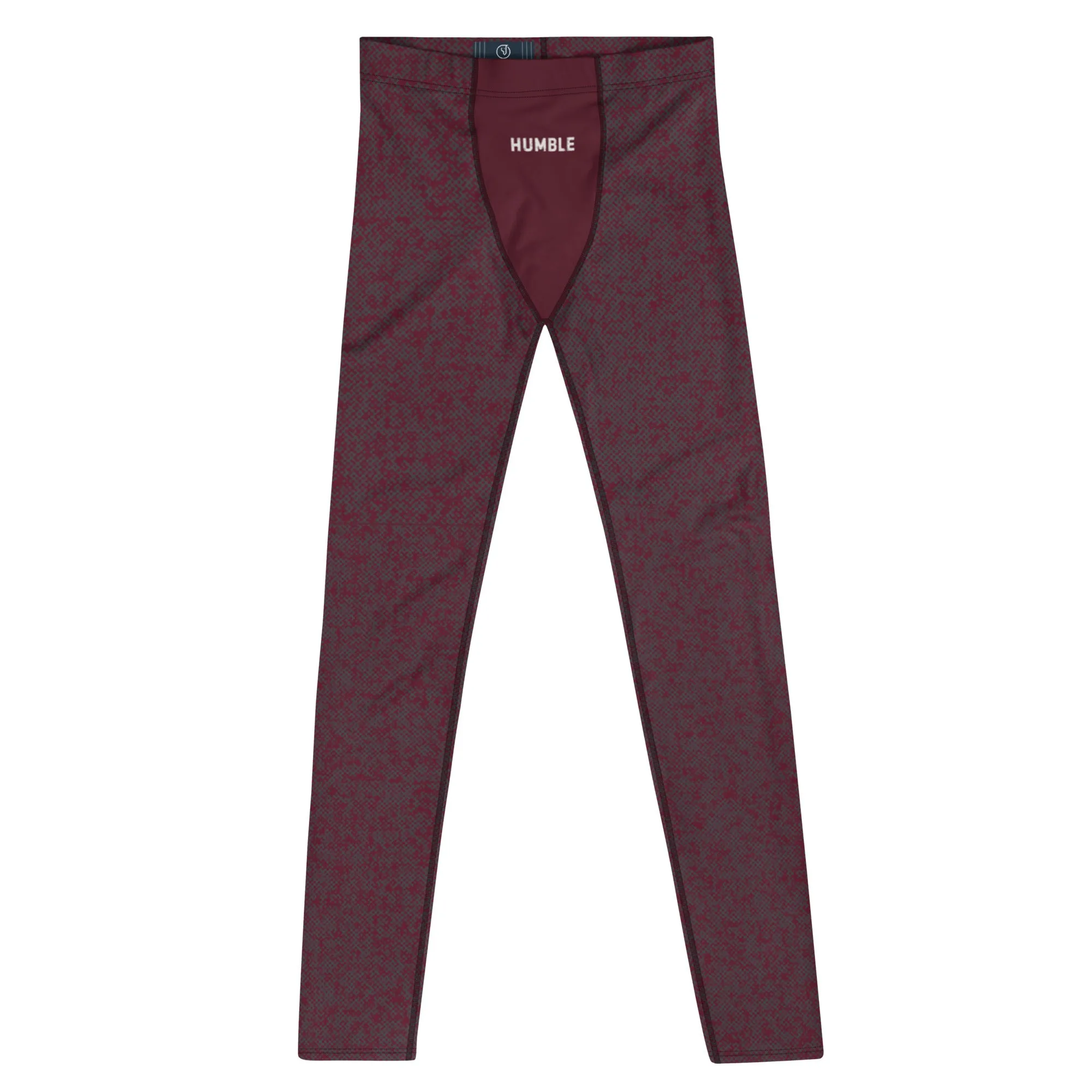 Humble Sportswear™ Men's Pattens Red Performance Leggings