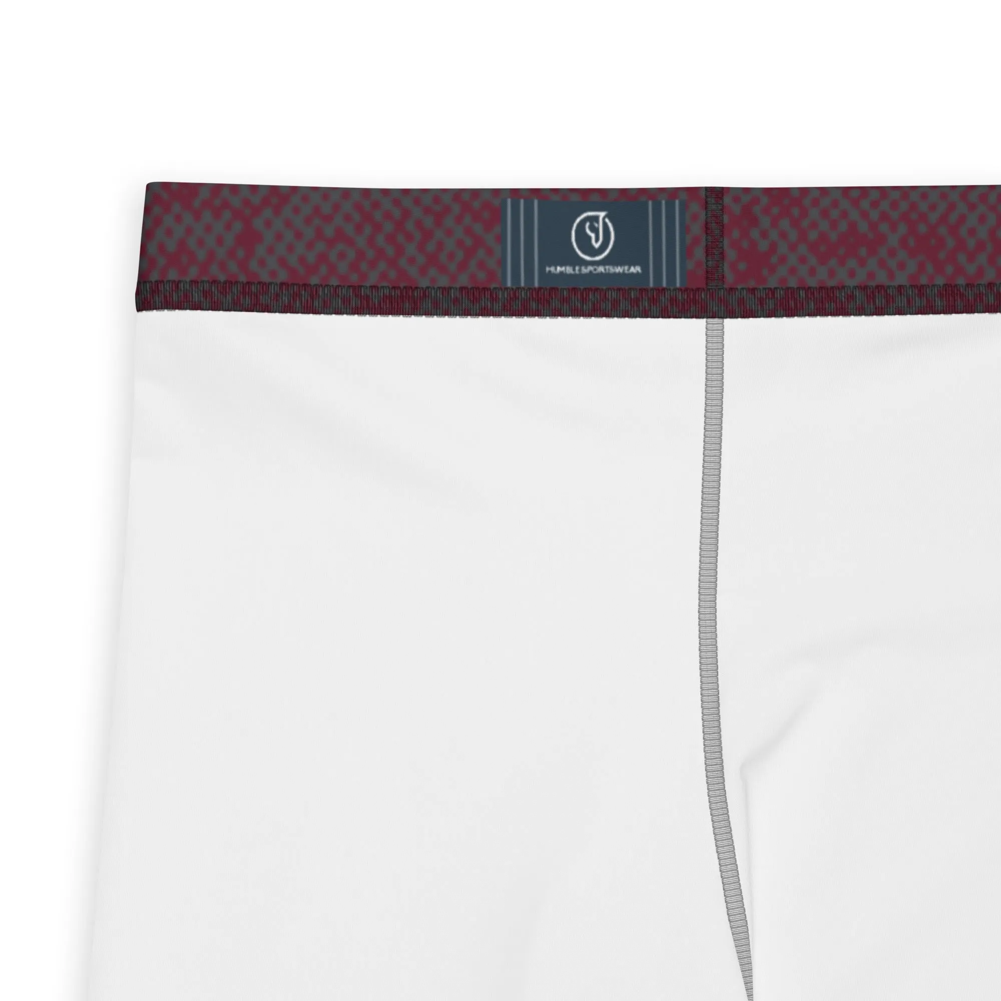 Humble Sportswear™ Men's Pattens Red Performance Leggings