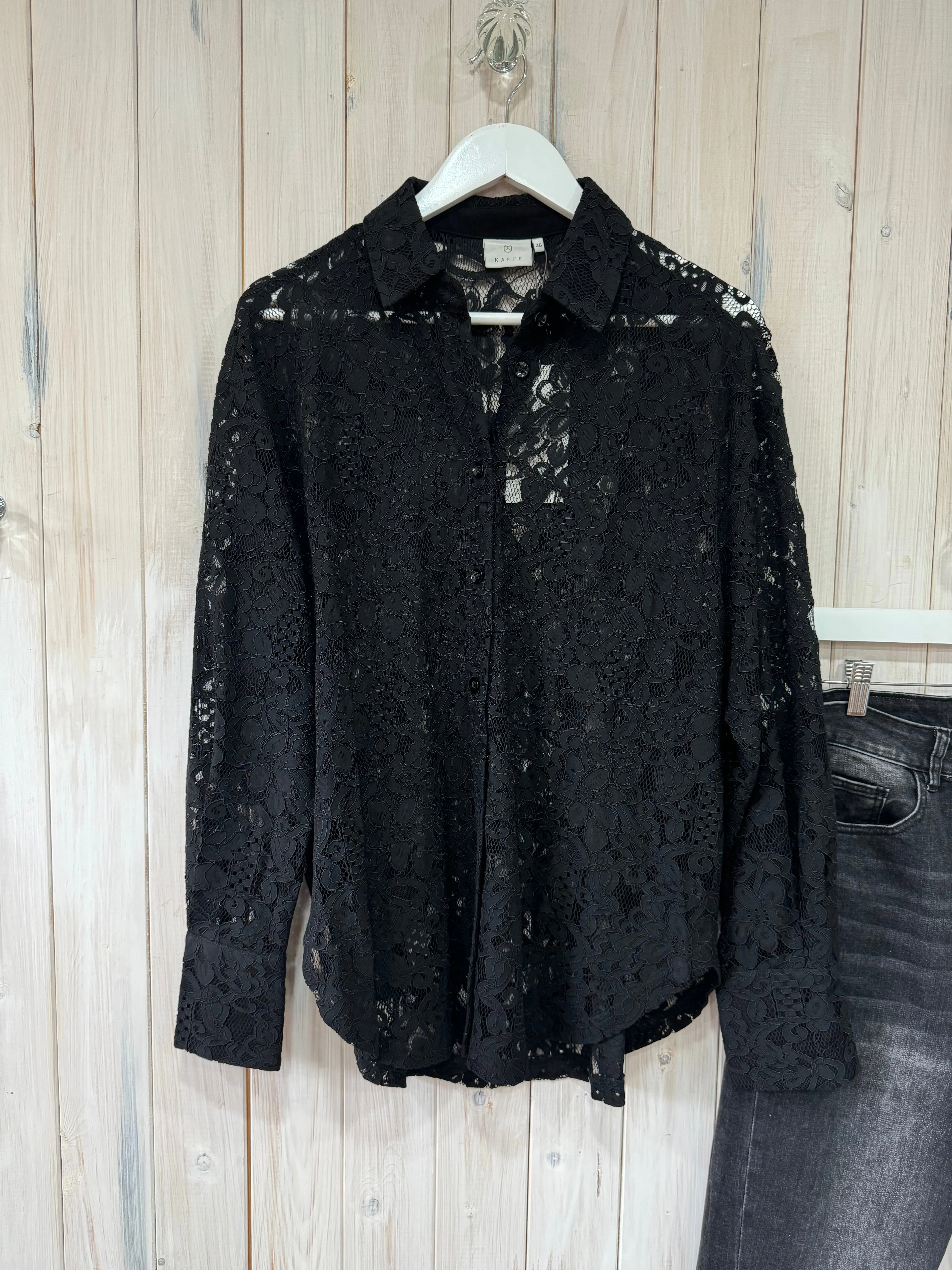 Kanelly Lace Blouse - Party Collection - Kaffe