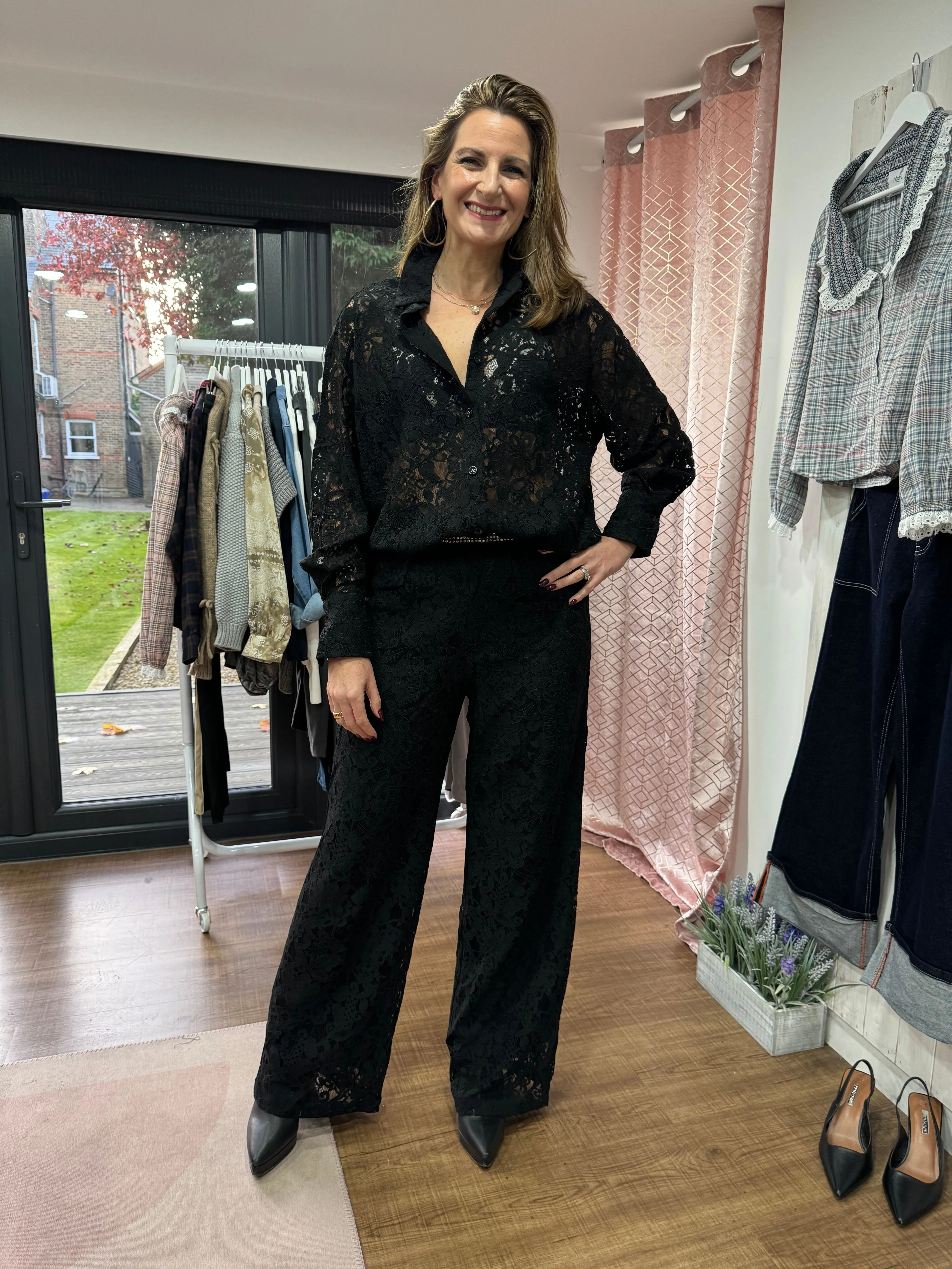 Kanelly Lace Blouse - Party Collection - Kaffe